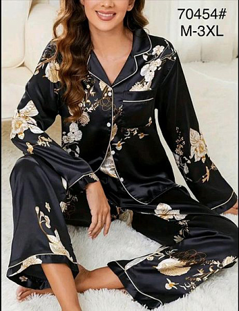 Пижама Romeo Life 70454 black - делук