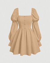 Платье Girl 470 beige - делук
