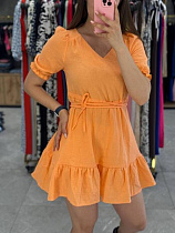 Платье Arina 3072 orange - делук