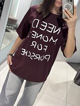 Футболка Comod 25167 wine - делук