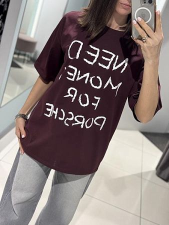 Футболка Comod 25167 wine - делук