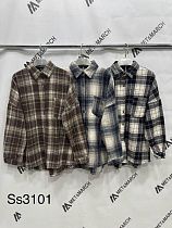 Рубашка Met&March SS3101 brown - делук