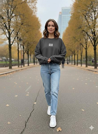 Свитер Newe N1702 grey - делук