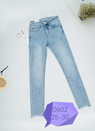 Джинсы Newjeans D602 l.blue - делук