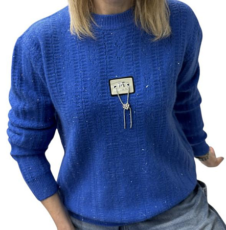 Свитер Elena&Vika 25416 blue - делук