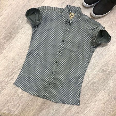 Рубашка Nik 54861 grey - делук
