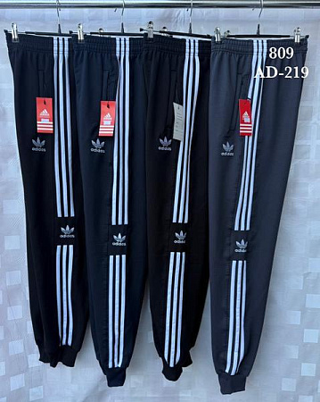 Штаны Спорт Shon S4368 black - делук