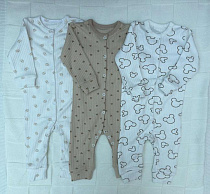 Комбинезон Emir Kids 1374 white-black - делук