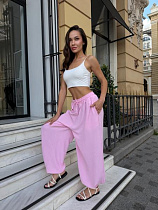Штаны Спорт Sofi Cor 6066 pink - делук