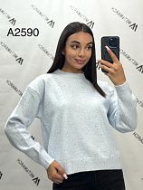 Свитер Met&March 2590 l.blue - делук