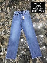 Джинсы Maxim Jeans 722-2 l.blue - делук