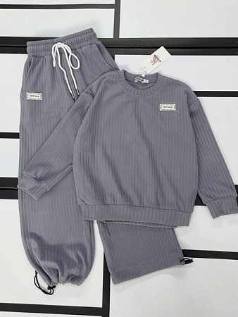 Костюм Спорт Kosmy 394 grey - делук