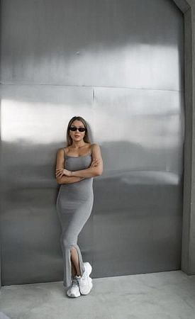 Сарафан Newe 400474 grey - делук