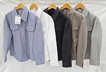Рубашка Dorimodes P1695 l.grey - делук