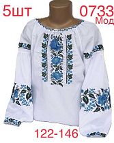 Вышиванка Надийка ND871-0733 white - делук