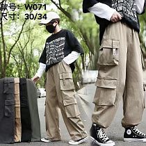 Штаны Спорт Фунтик W071 beige - делук