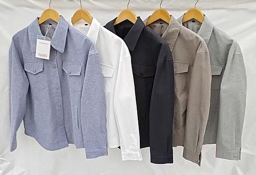 Рубашка Dorimodes P1695 l.grey - делук