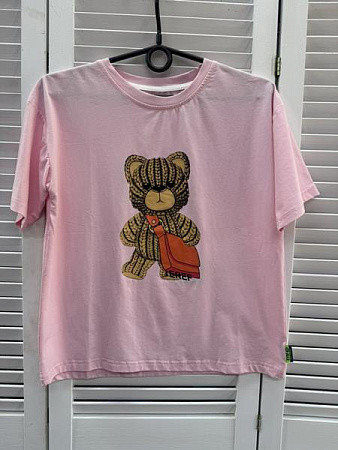 Футболка Delfinka 9001 pink - делук