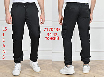 Штаны God Baron 717D black - делук