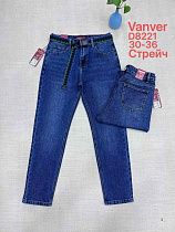 Джинсы Vanver D8221 blue - делук