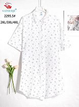 Платье Saimeiqi 2295-5 white - делук