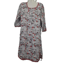 Ночнушка Akvarel A216 grey - делук