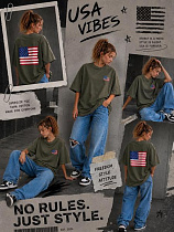 Футболка Karolina KR803 khaki - делук