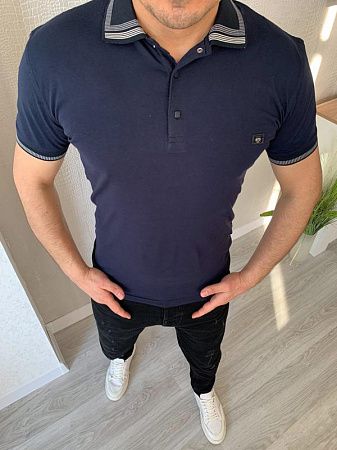 Футболка Polo S2782 navy - делук