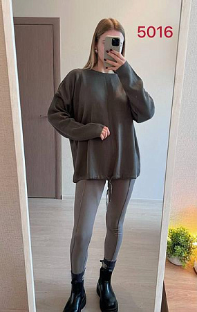 Свитер Fsn 5016 khaki - делук