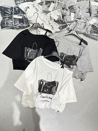 Футболка Divo 26065 grey - делук