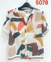 Рубашка Lida 5078 beige - делук