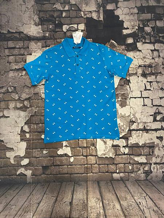 Футболка Samo M5858 l.blue - делук