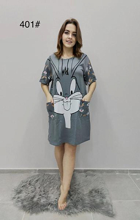 Туника Brilliant 401 grey - делук