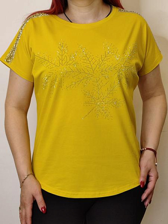 Футболка Kosta 1713 yellow - делук