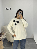 Свитер Fsn 5033 white - делук