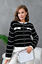 Кофта Karon 8304 black - делук