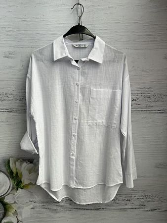 Рубашка New Season 8620 white - делук