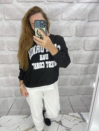 Свитер Karon 5534 black - делук