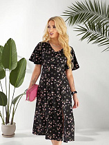 Платье Deliv 563 black - делук