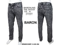 Джинсы God Baron 9316BT grey - делук