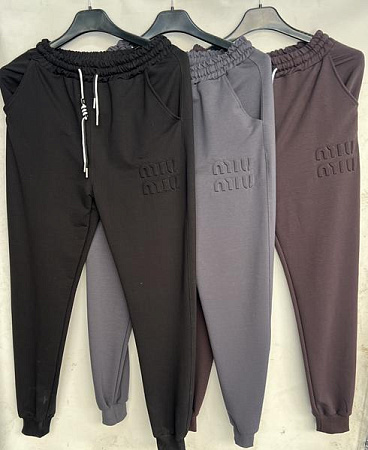 Штаны Спорт Tran TR624 grey - делук