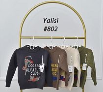 Свитер Yalisi 802 brown - делук