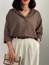 Блузка Femzone 1183 l.brown - делук