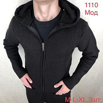 Кардиган Надийка ND215-1110 black - делук