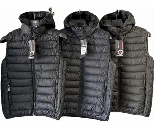 Жилетка Lina D03 black - делук