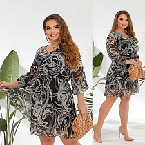 Платье Dgmd 641 black - делук