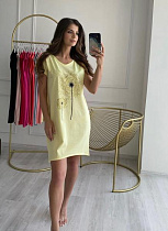 Платье Gull 53 yellow - делук