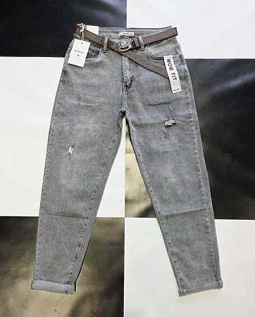 Джинсы Jeans Club KF652-6 grey - делук