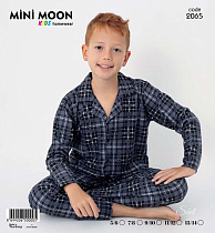 Пижама Baykush 2065 navy Пижама Baykush 2065 navy - делук