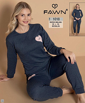 Пижама Trikotag 1018 d.grey - делук